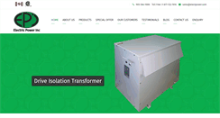 Desktop Screenshot of electpower.com